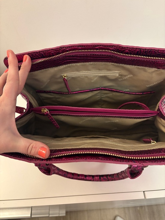 Brahmin Finley High-Voltage Satchel Bag - Picture 11 of 17